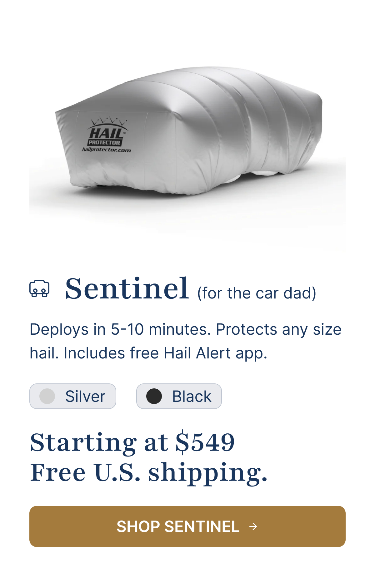 Sentinel (for the car dad)