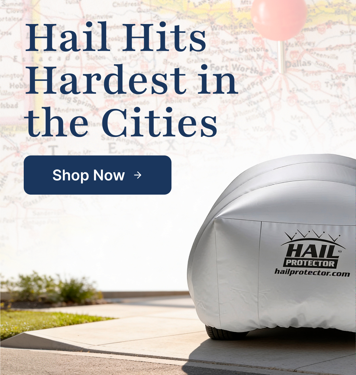 Hail Hits Hardest in the Cities