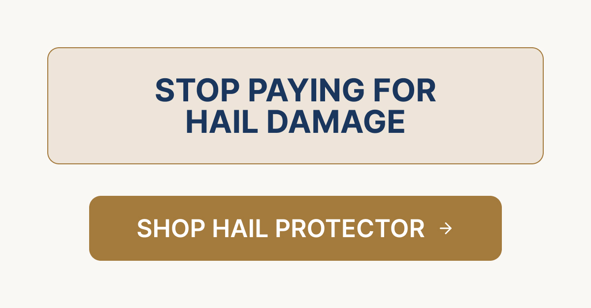STOP PAYING FOR HAIL DAMAGE
