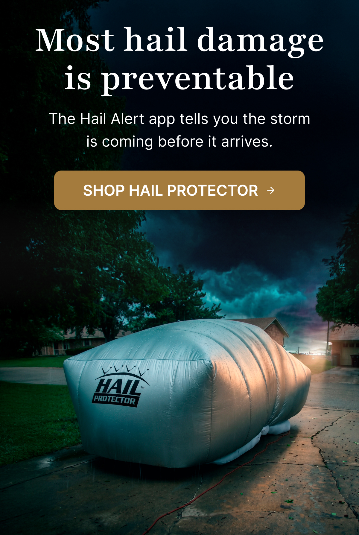 Most hail damage is preventable