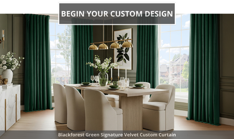 Custom Curtains & Roman Shades