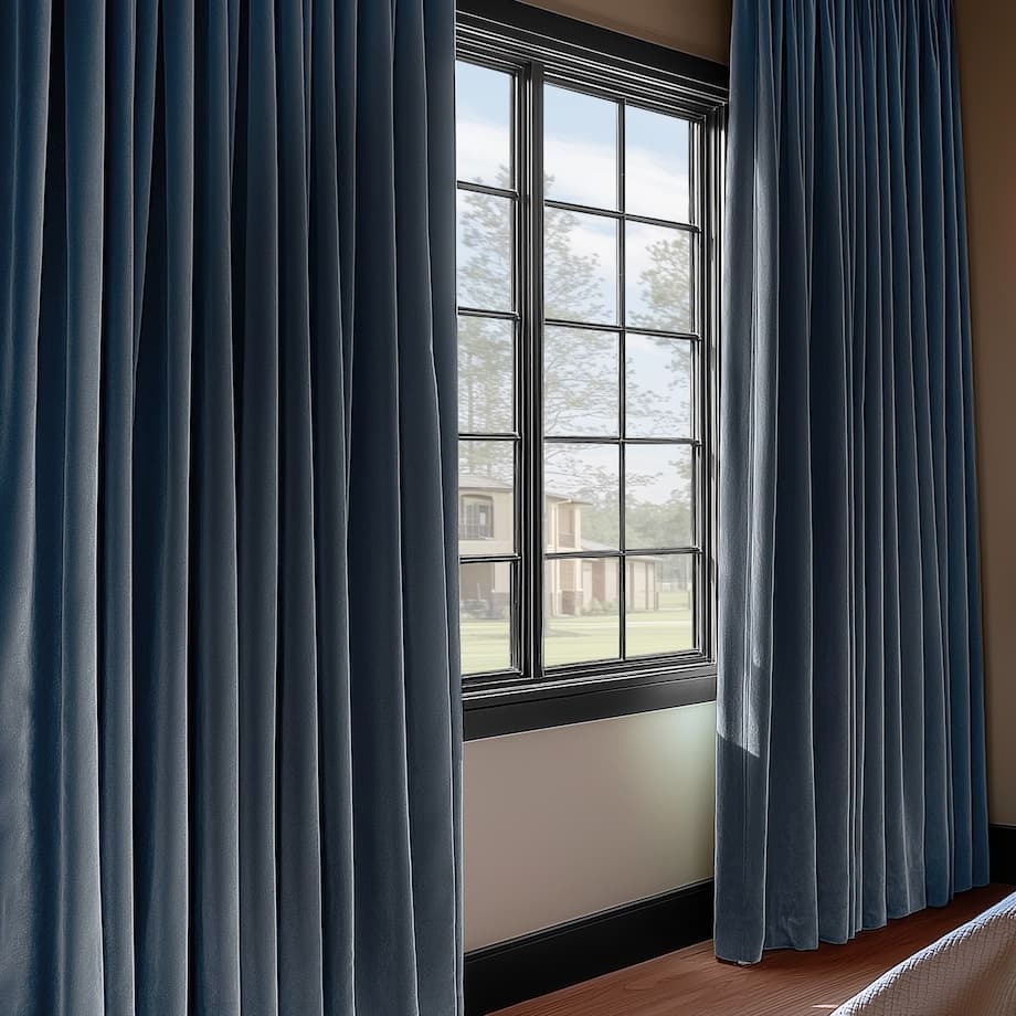 Blackout Plush Velvet Curtains