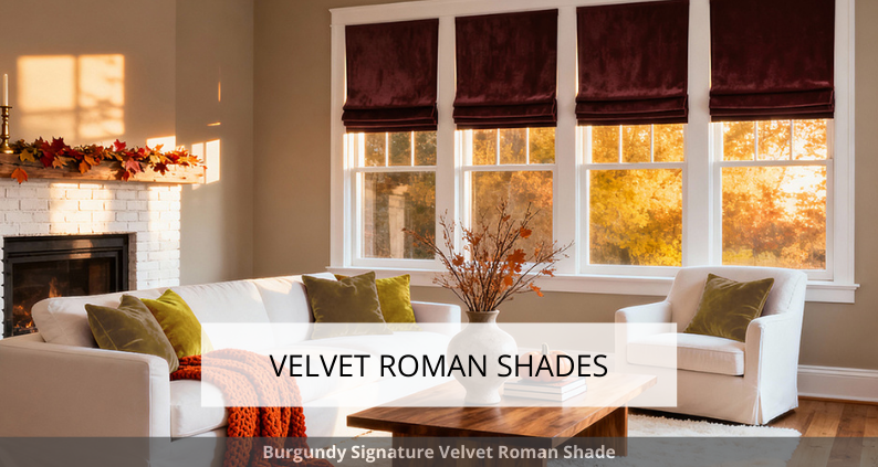 Velvet Roman Shades 55% Off Limited Time