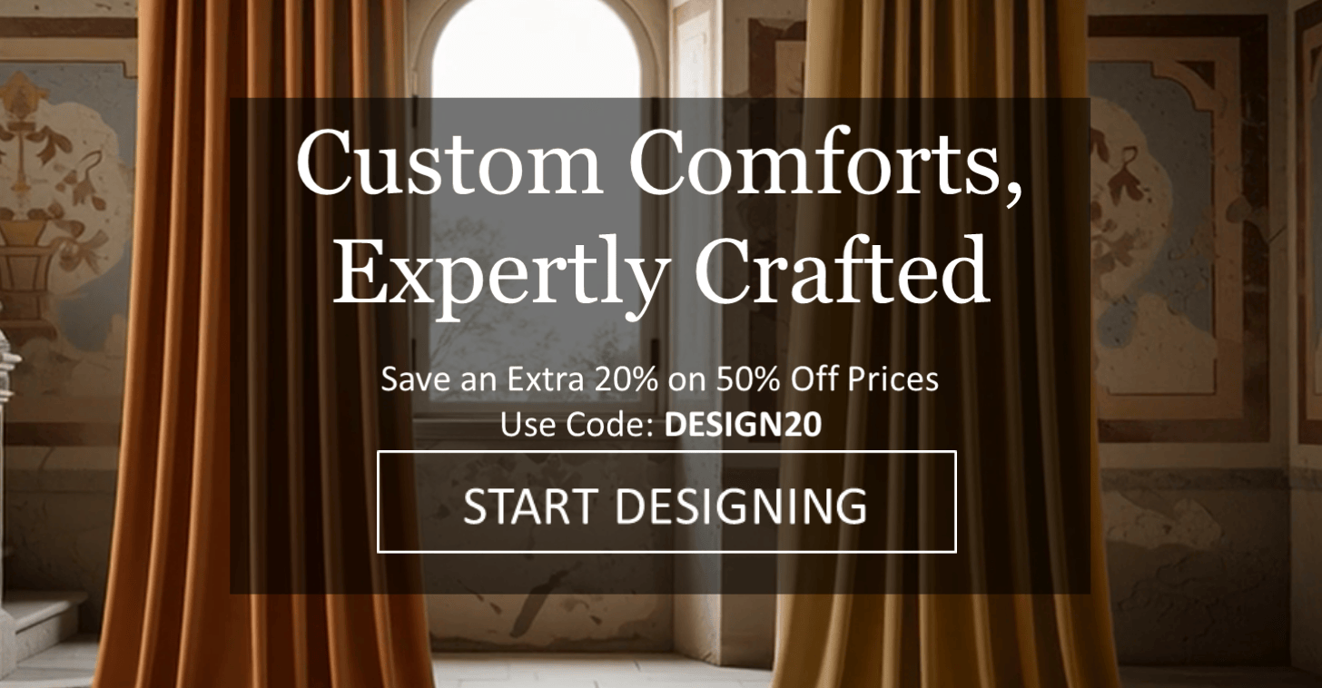 Start Your Custom Curtain Design - Save 20% with Code DESIGN20
