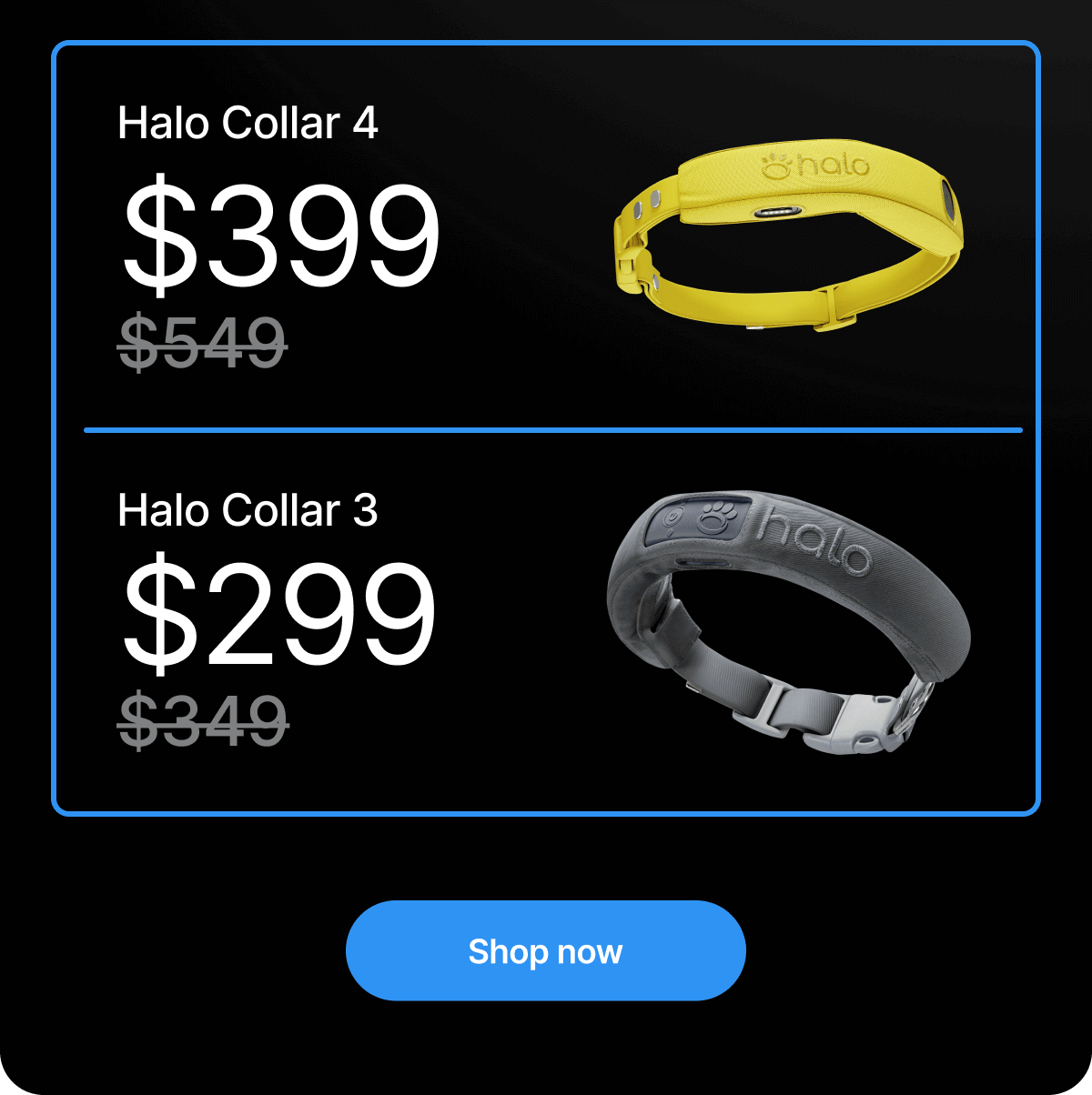 ⚡20% Off for Cyber Monday – last chance! Last chance! This offer ends today—20% off Halo Collar 5. Upgrade your dog’s safety today with the most advanced protection we’ve ever engineered.