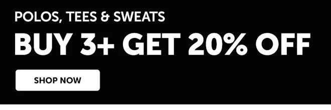 Polos, Tees & Sweats