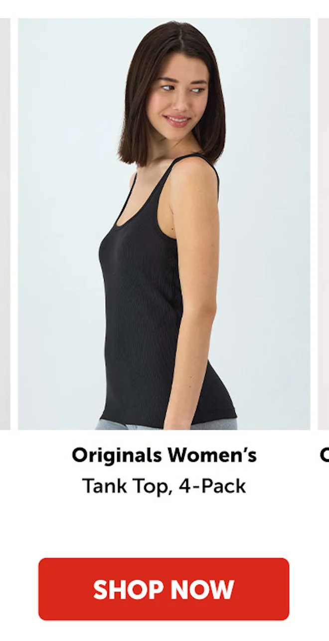 Originals Women's Tank Top, 4-Pack