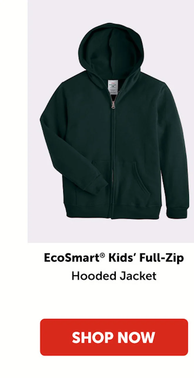 EcoSmart Kids’ Full-Zip Hooded Jacket