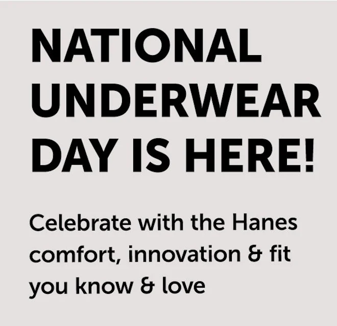 National Underwear Day