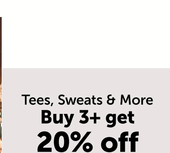Buy 3+ Get 20% Off