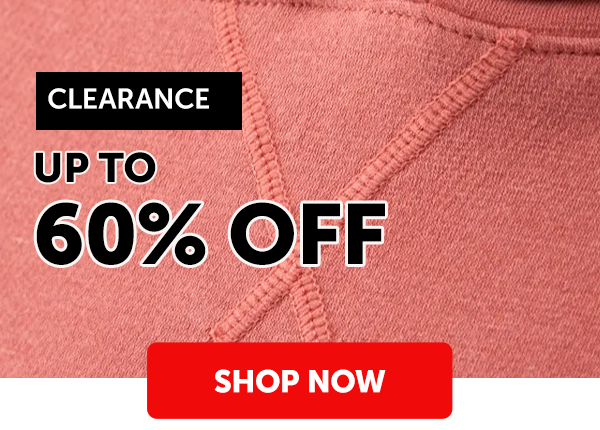 Clearance Up To 60% Off