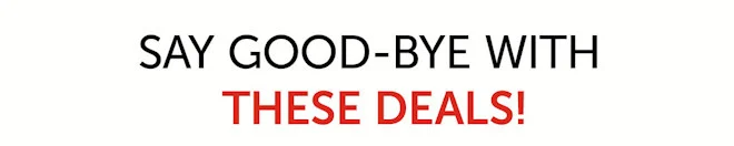 Summer Send-Off Sale
