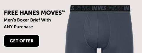 FREE Boxer Brief With Any Purchase