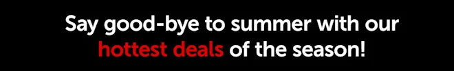 Summer Send-Off Sale