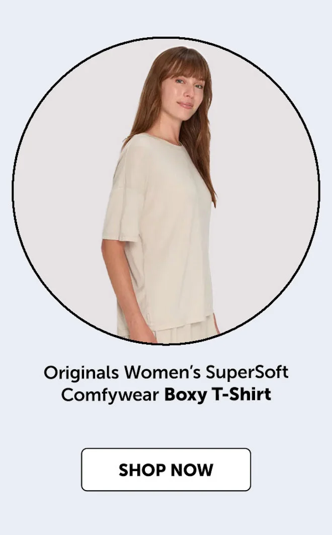 Originals Women’s SuperSoft Comfywear Boxy T-Shirt