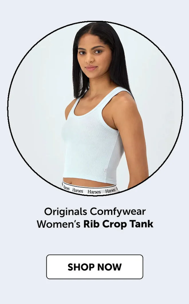 Originals Comfywear Women’s Rib Crop Tank