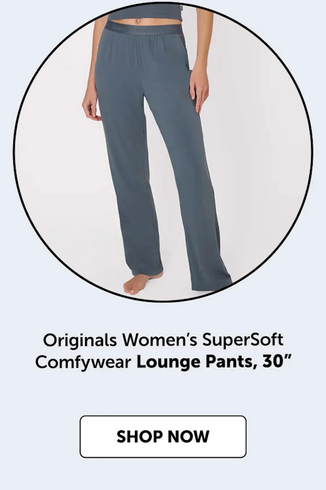 Originals Women’s SuperSoft Comfywear Lounge Pants, 30”