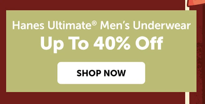 Hanes Ultimate Men’s Underwear