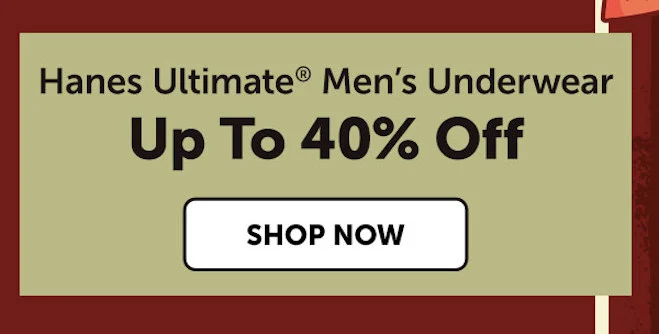 Hanes Ultimate Men’s Underwear