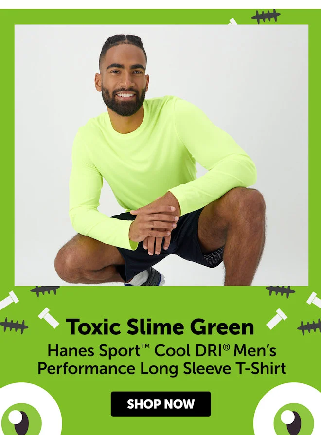 Hanes Sport Cool DRI Men’s Performance Long Sleeve T-Shirt