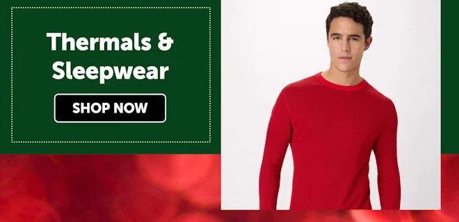 Men’s Thermals & Sleepwear