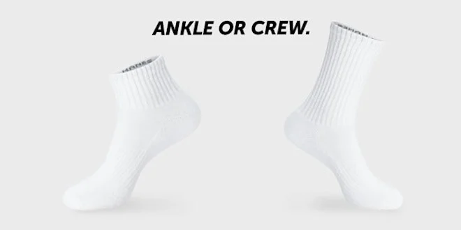 Ankle or Crew Socks