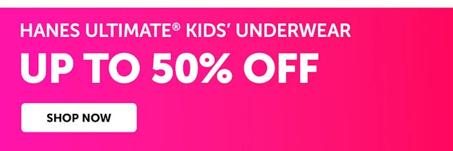 Hanes Ultimate Kids’ Underwear