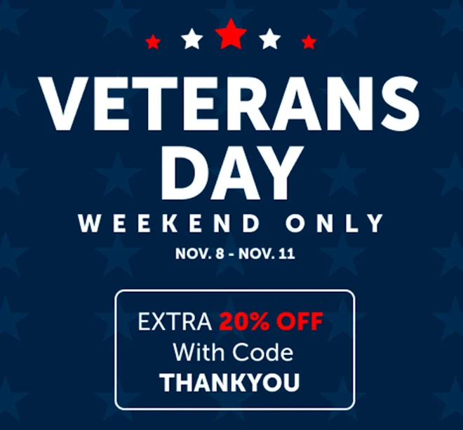 Extra 20% Off with Code THANKYOU