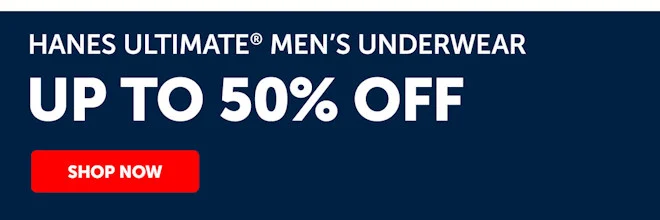Hanes Ultimate Men’s Underwear