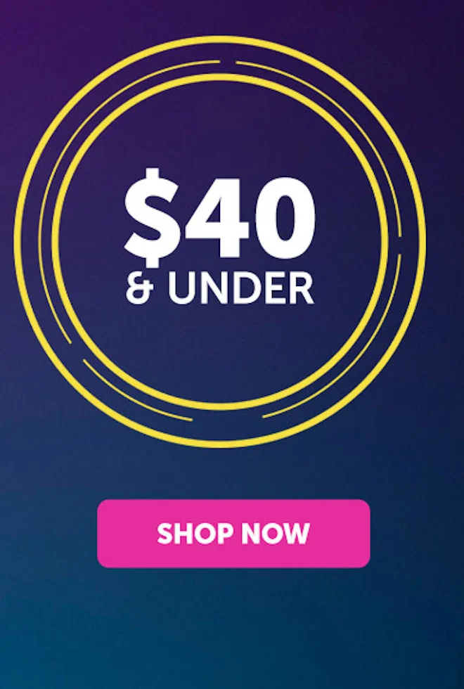 $40 & Under