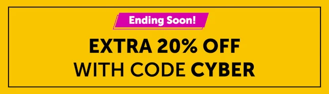 Extra 20% Off With Code CYBER