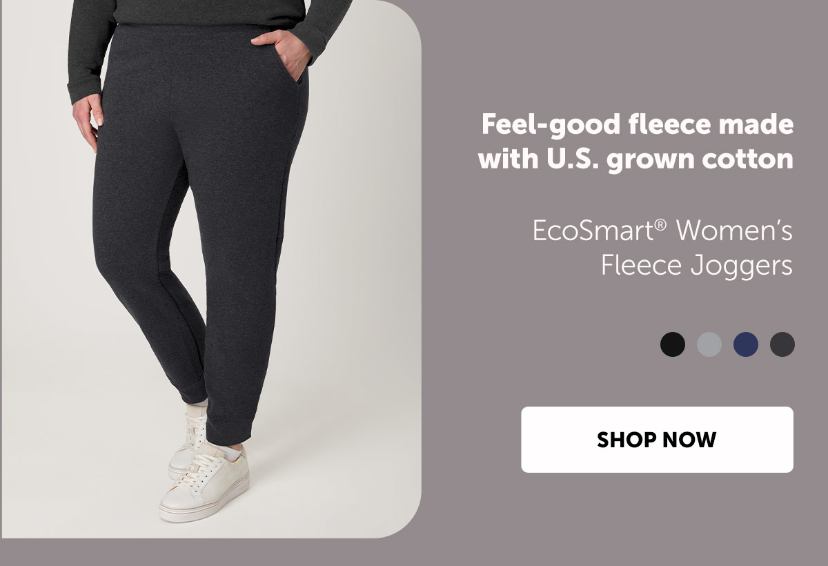EcoSmart Women’s Fleece Joggers