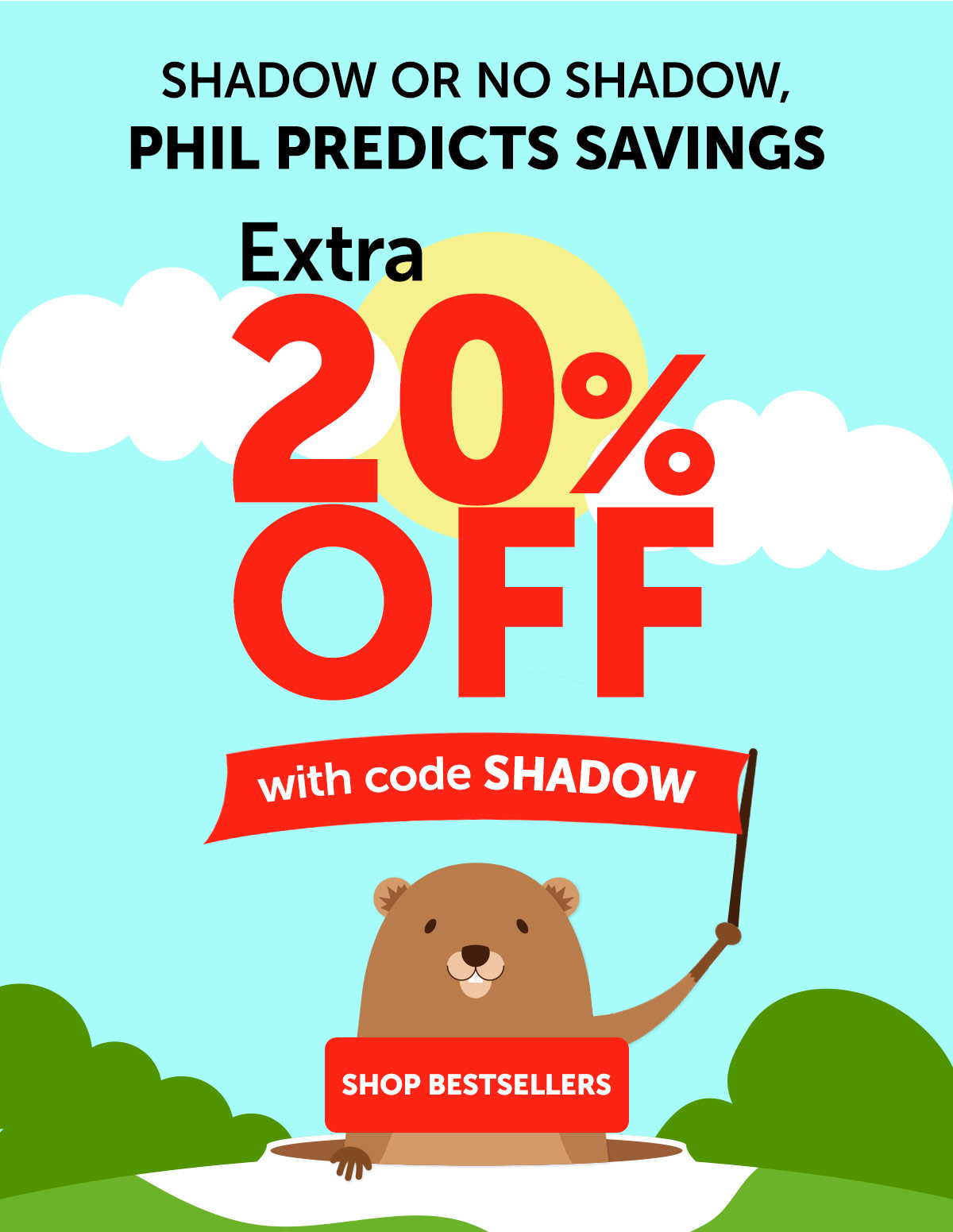 Extra 20% Off With Code SHADOW