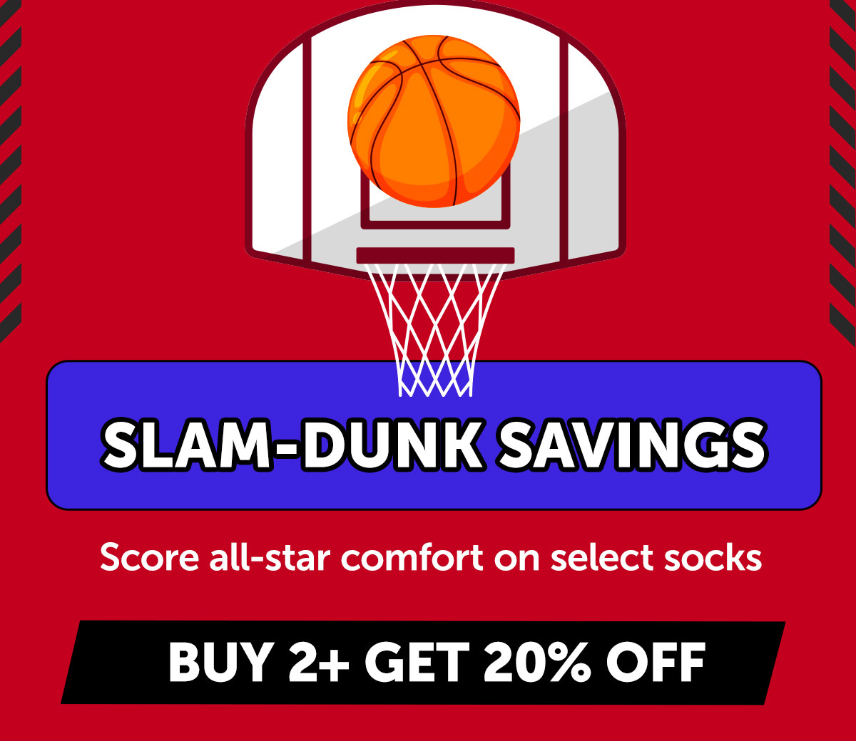 Buy 2+ Get 20% Off Select Socks