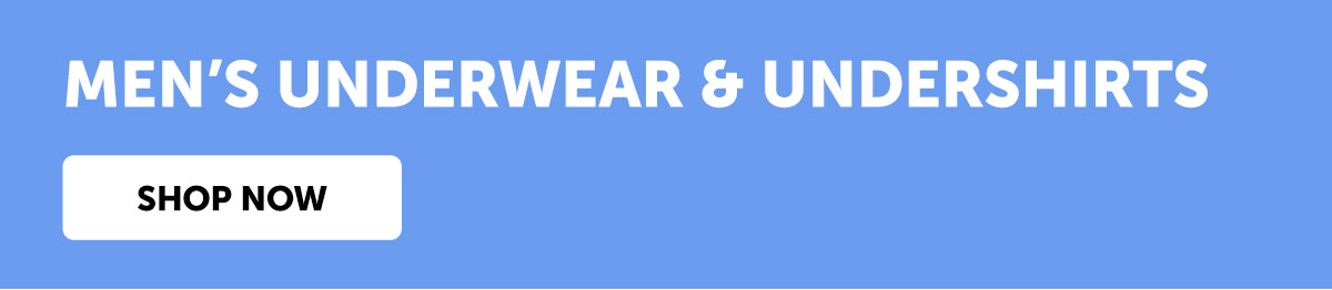 Men’s Underwear & Undershirts