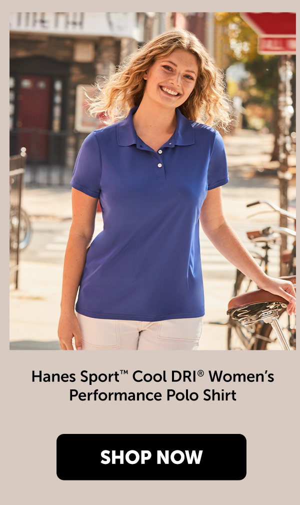 Hanes Sport Cool DRI Women’s Performance Polo Shirt