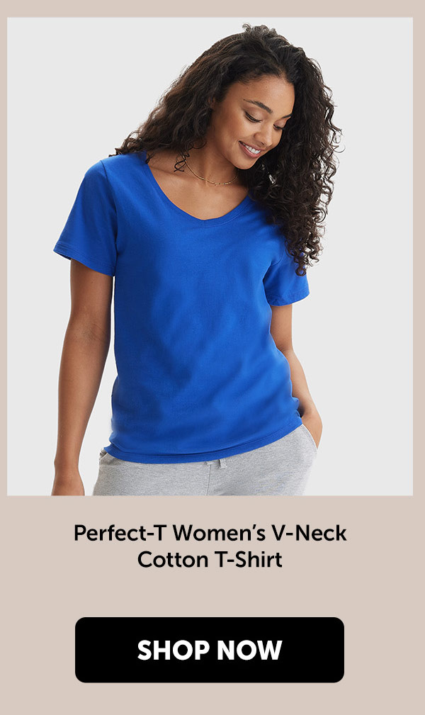 Perfect-T Women’s V-Neck Cotton T-Shirt