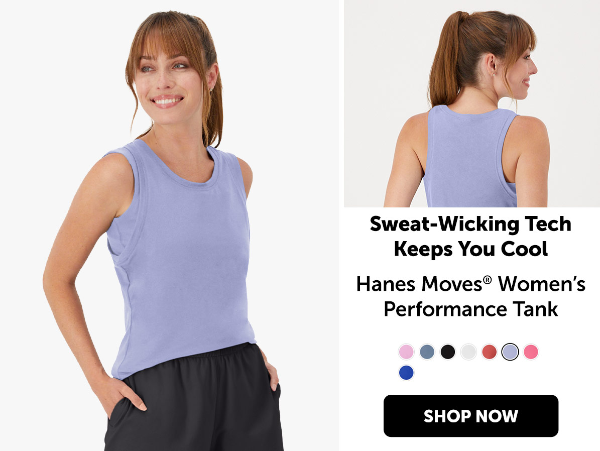 Hanes Moves Women’s Performance Tank