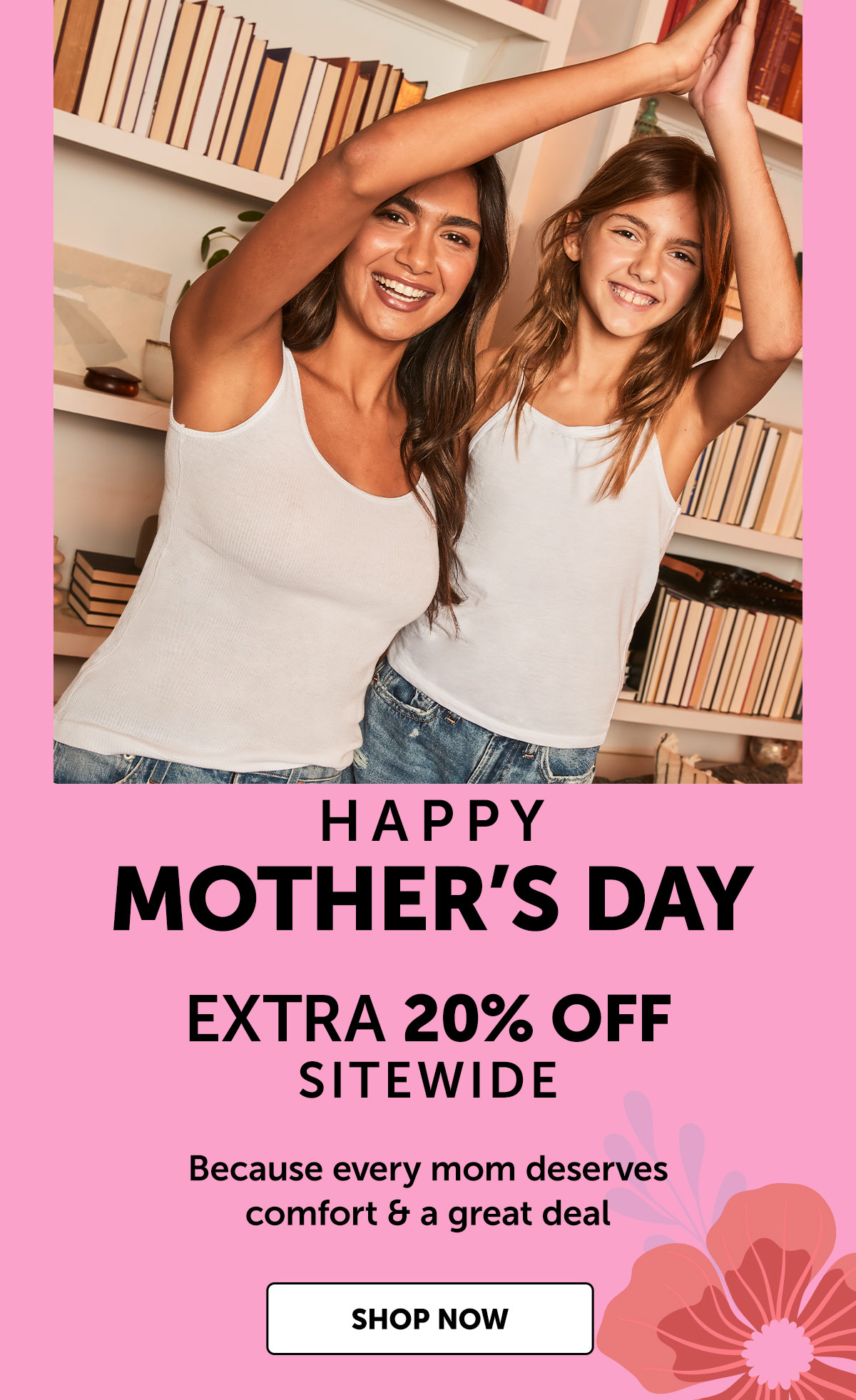 Extra 20% Off Sitewide