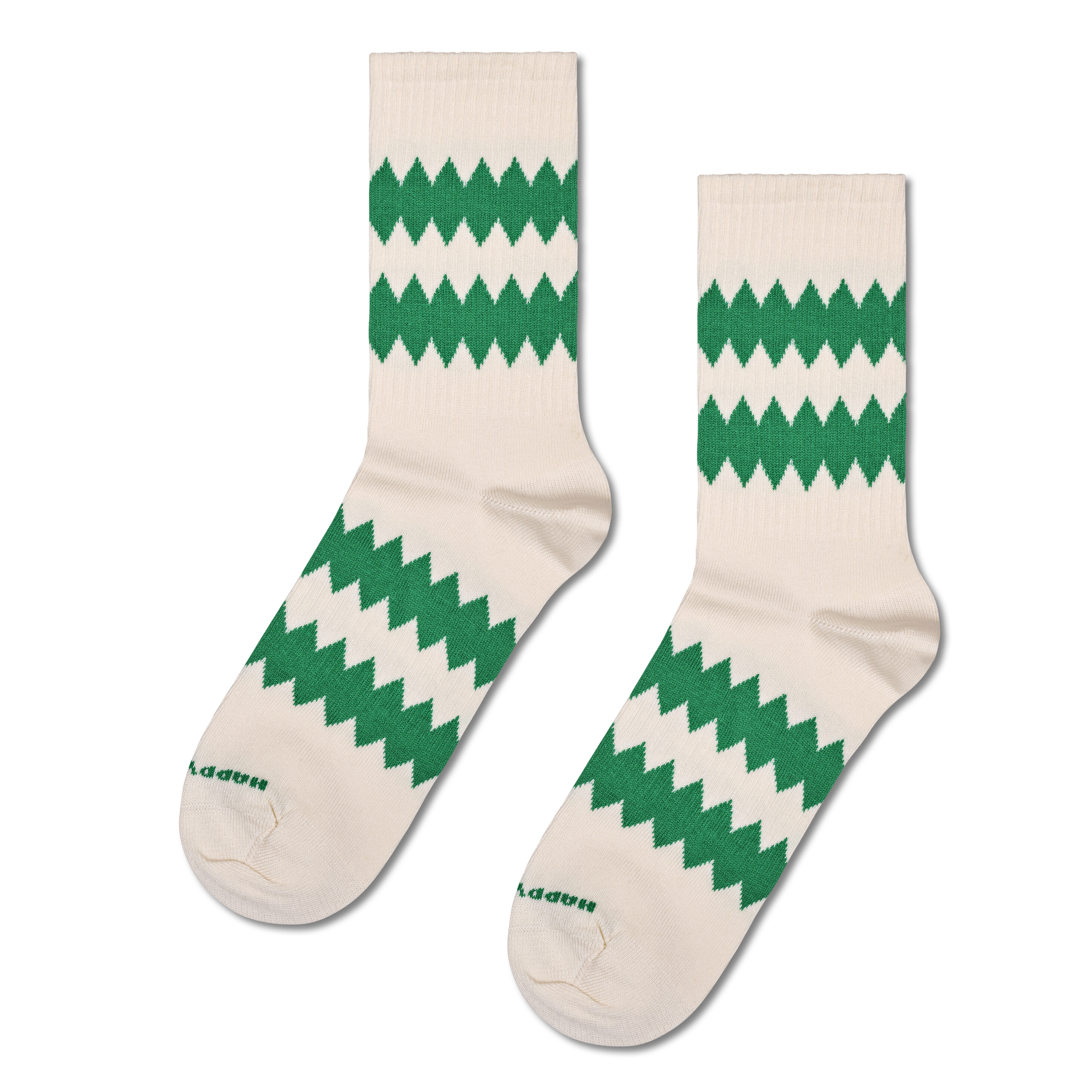 Zigzag 3/4 Crew Sock