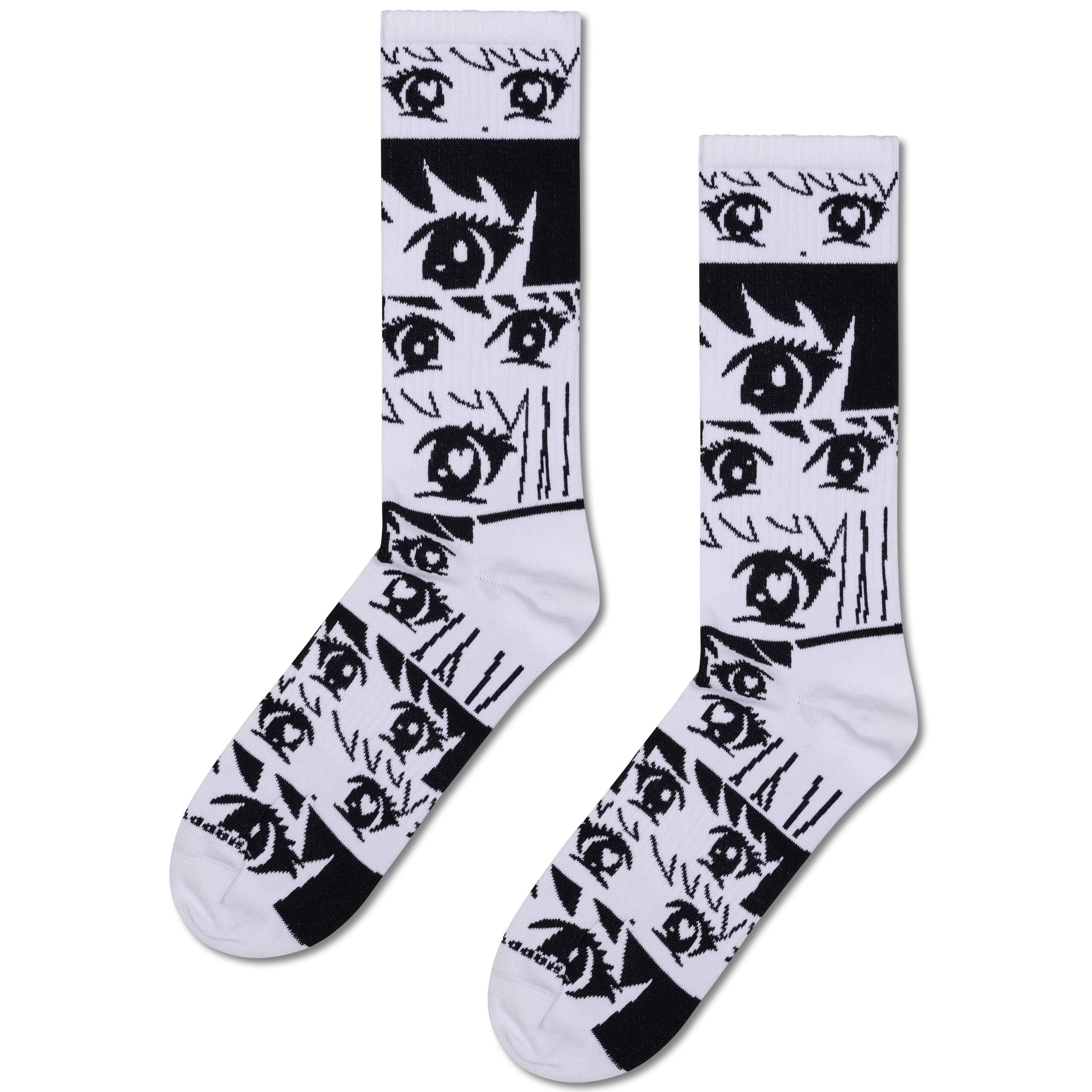 Anime Stripes Sneaker Sock