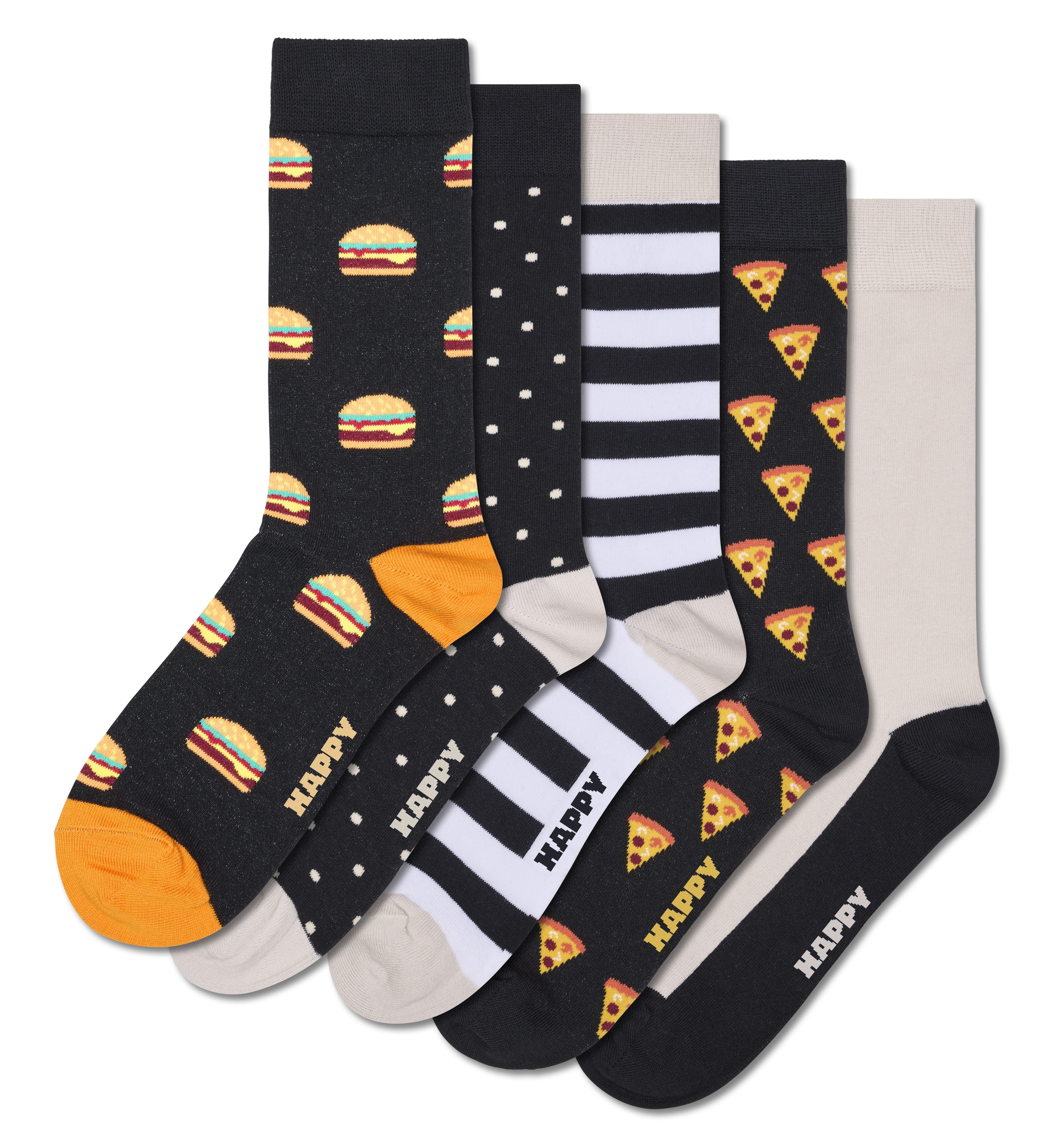 5-Pack Everyday Food Socks
