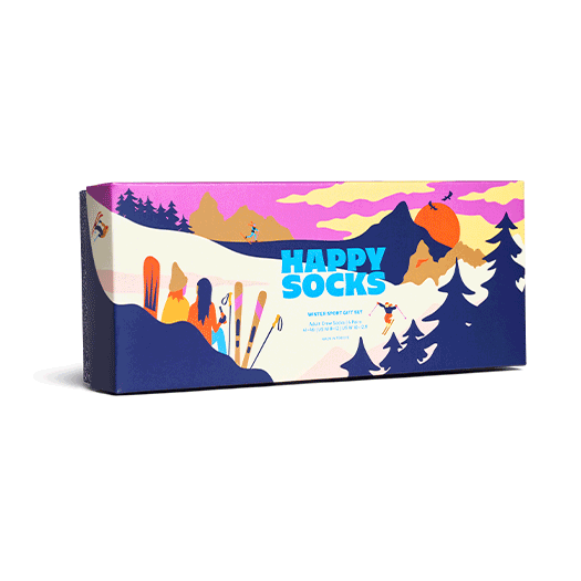 4-Pack Winter Sport Socks Gift Set