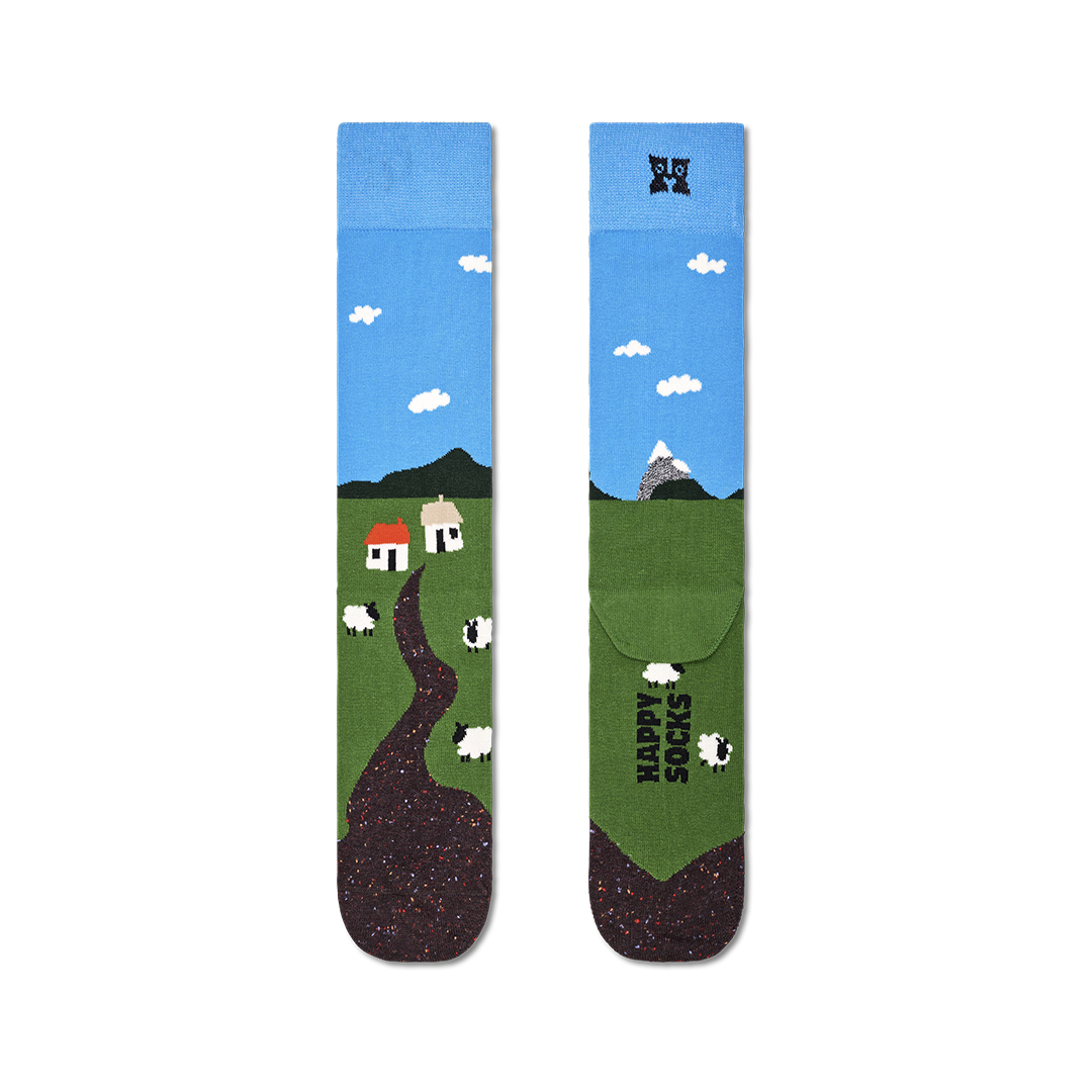 Little House On The Moorland Sock