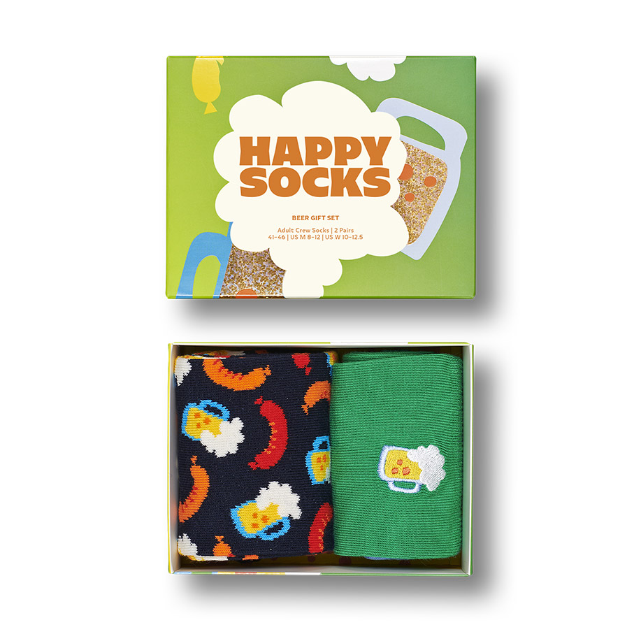 2-Pack Beer Socks Gift Set