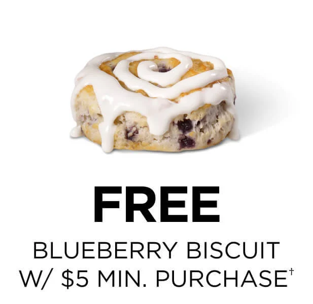 Offer on Blueberry Biscuit