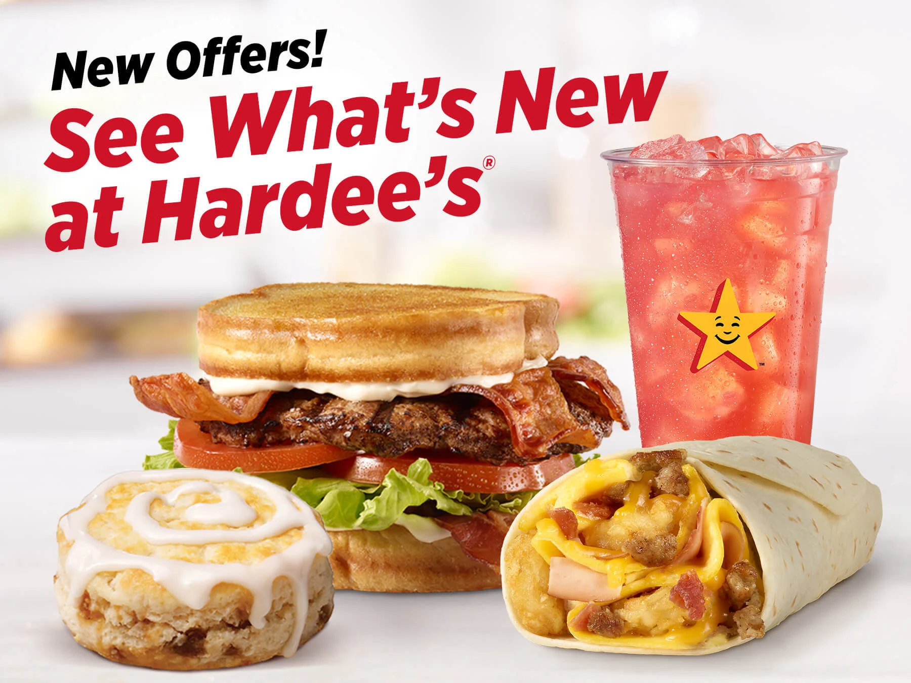 New Offers - See What's New at Hardee's!
