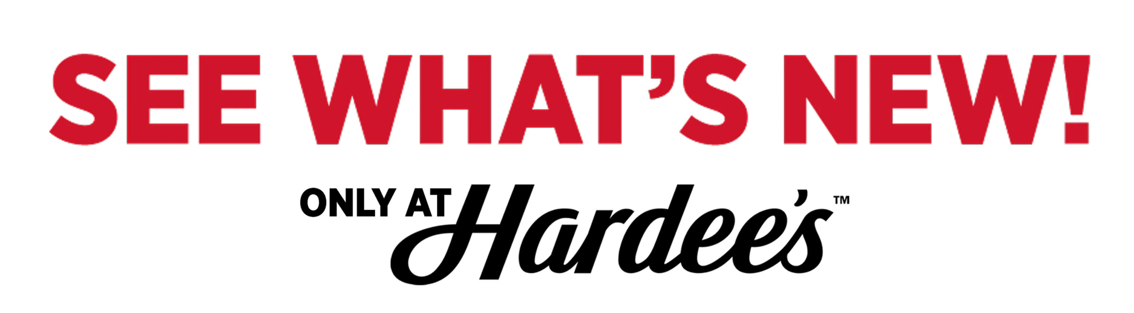 See What's New at Hardee's! Prime Rib Lineup, Triple Berry Drinks, Mocha Coffee Freeze, Triple Berry Biscuit.