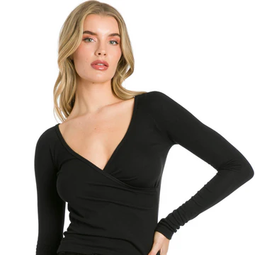 Luxe Wrap Tee