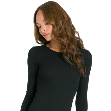 Long Vintage-V Thermal Tee